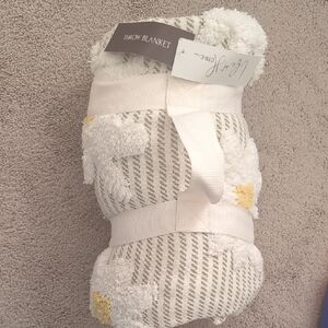 Cozy Striped Life At Home Throw Blanket